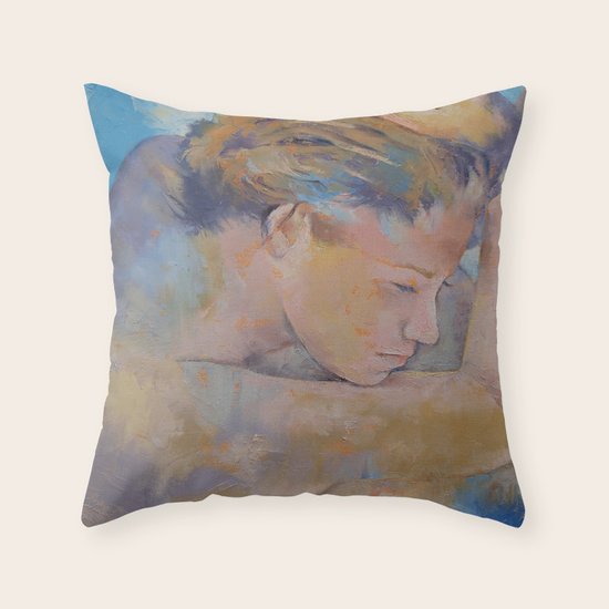 Clouds Throw Pillow