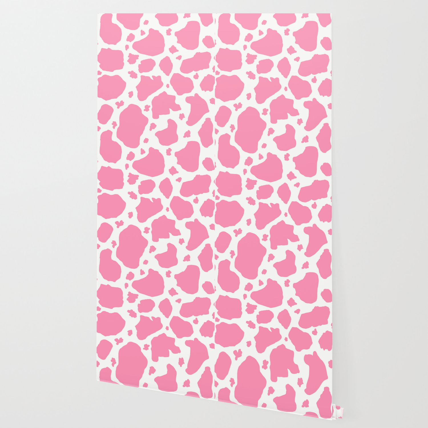 Pink And White Animal Print Cow Spots Wallpaper By Amygale Society6 We've gathered more than 5 million images uploaded by our users and sorted them by the most popular ones. pink and white animal print cow spots wallpaper by amygale