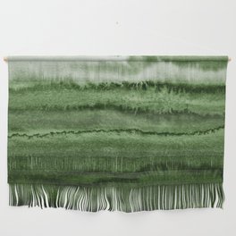 WITHIN THE TIDES FOREST GREEN by Monika Strigel Wall Hanging