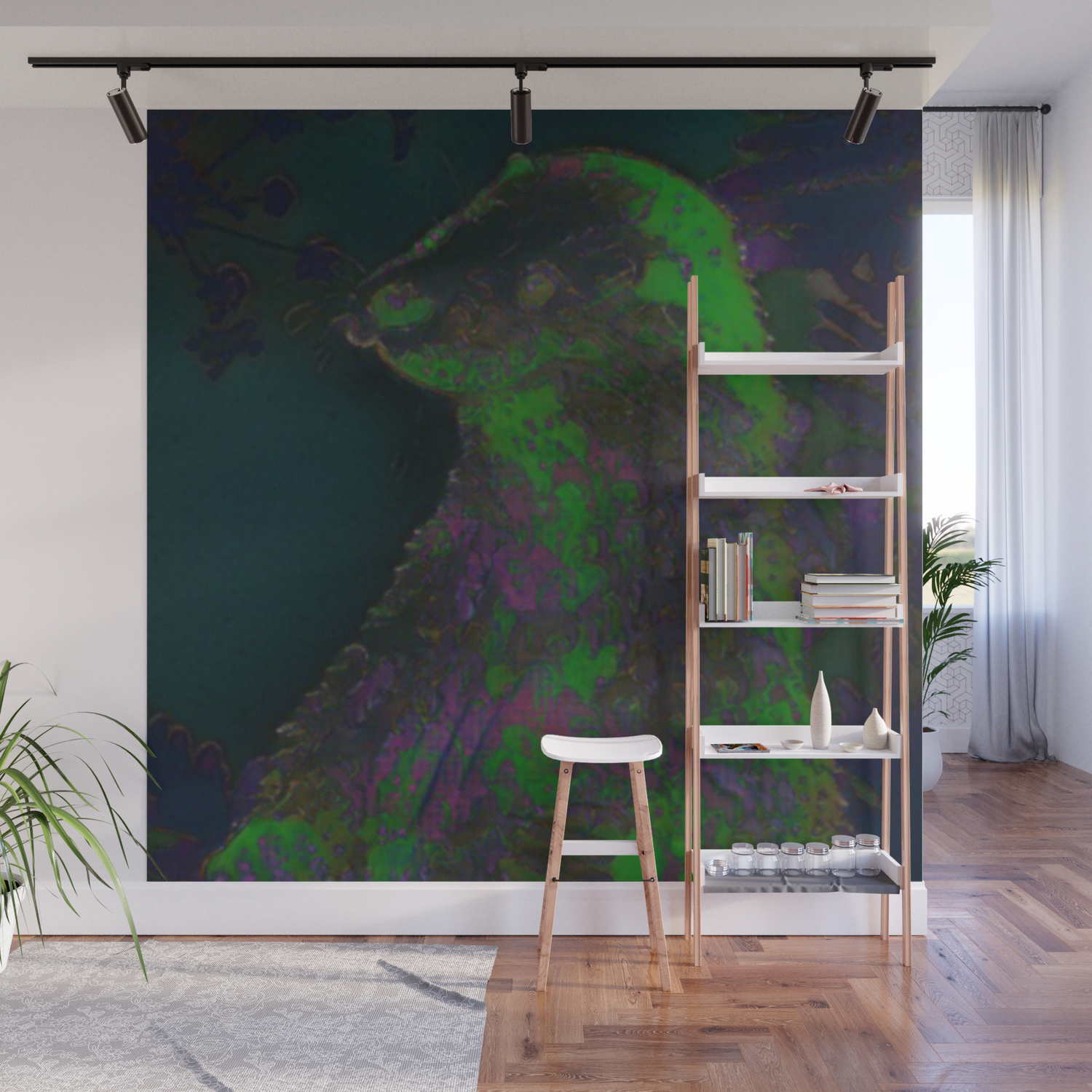 Glow In The Dark Otter Wall Mural By Tinajostdesigns Society6