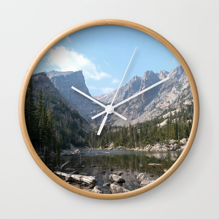 Colorado Rocky Mountain National Park Wall Clock
