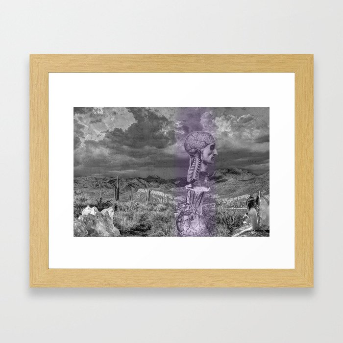 Purple Haze Framed Art Print