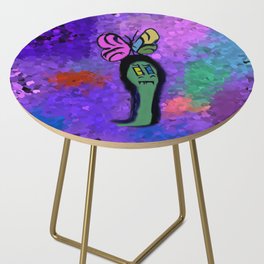 Tripping Through  Side Table