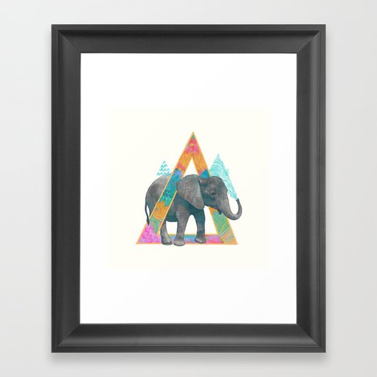 elephant Framed Art Print