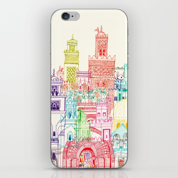 Marrakech Towers  iPhone Skin
