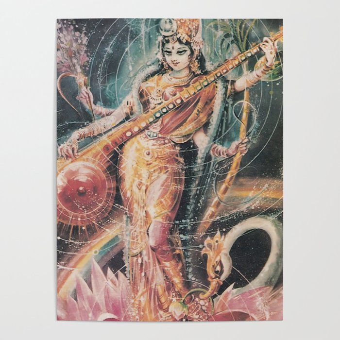 Manikya Veena Saraswati Poster