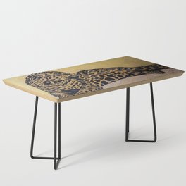 Cheetah Leopard Coffee Table