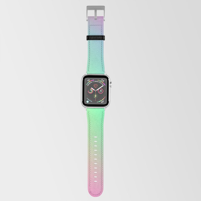Rainbow Watercolor Ombre Apple Watch Band