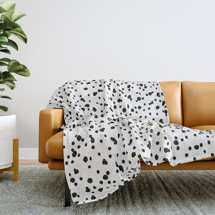 Dalmation print blanket outlet