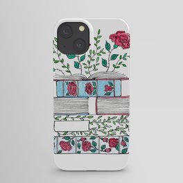 Blooming Books iPhone Case
