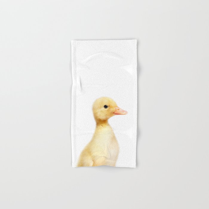 Duckling, Farm Animals, Art for Kids, Baby Animals Art Print By Synplus Hand & Bath Towel