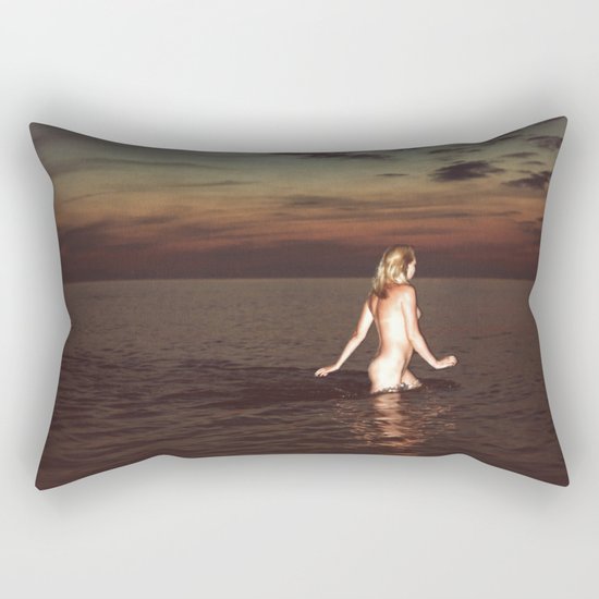 Naked Youth Rectangular Pillow