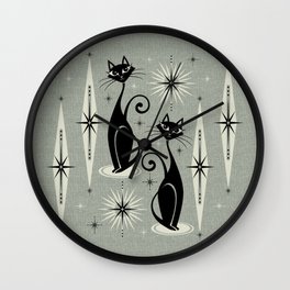 Atomic Starburst Wall Clocks For Any Decor Style Society6