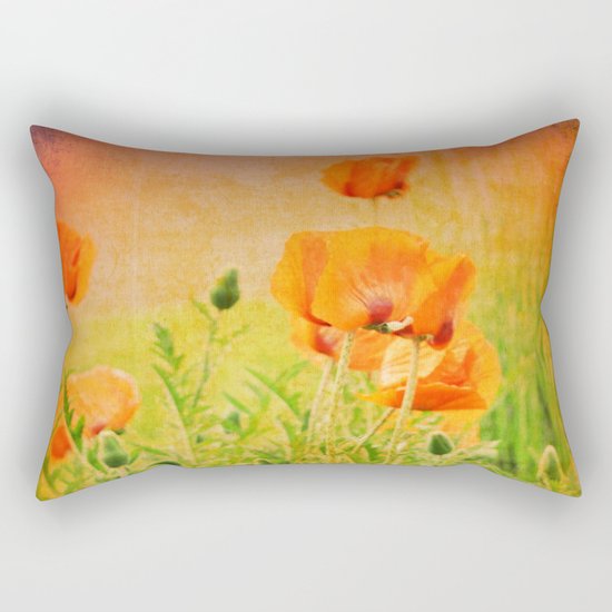 POPPIES Rectangular Pillow