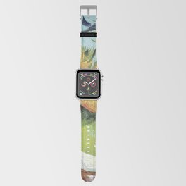 Vase with Three Sunflowers Apple Watch Band