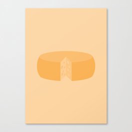 #20 Cheese Wheel Canvas Print