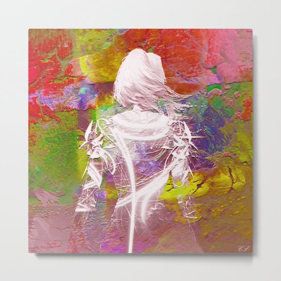 " Isabelle " Metal Print