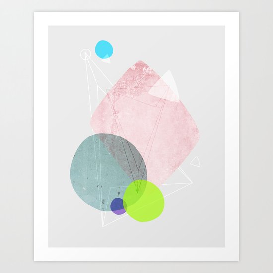 Graphic 123 Art Print