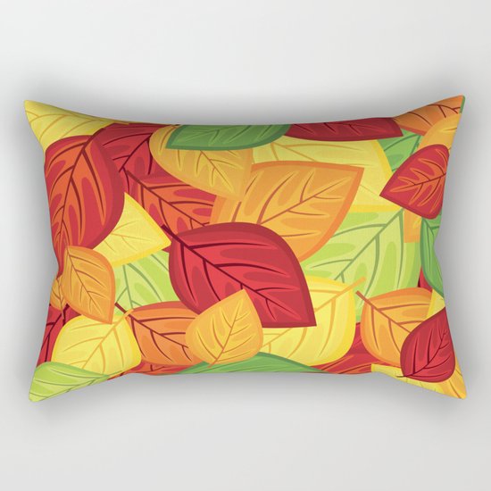 Autumn leaves #8 Rectangular Pillow
