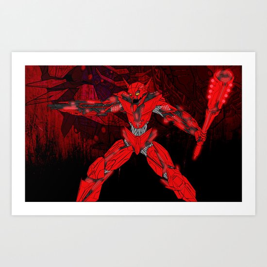 Ultracrash 6 Art Print