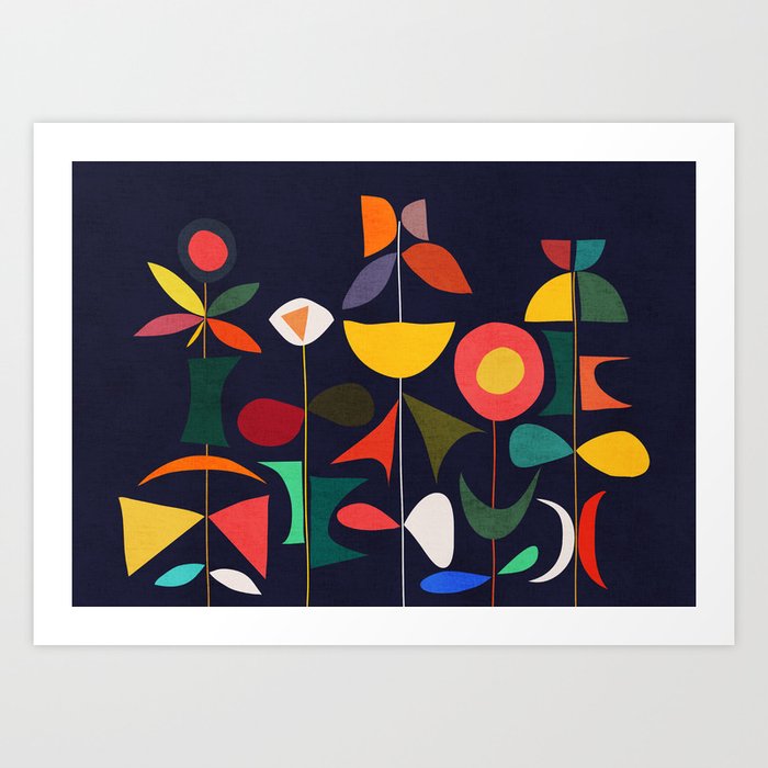 Klee's Garden Art Print