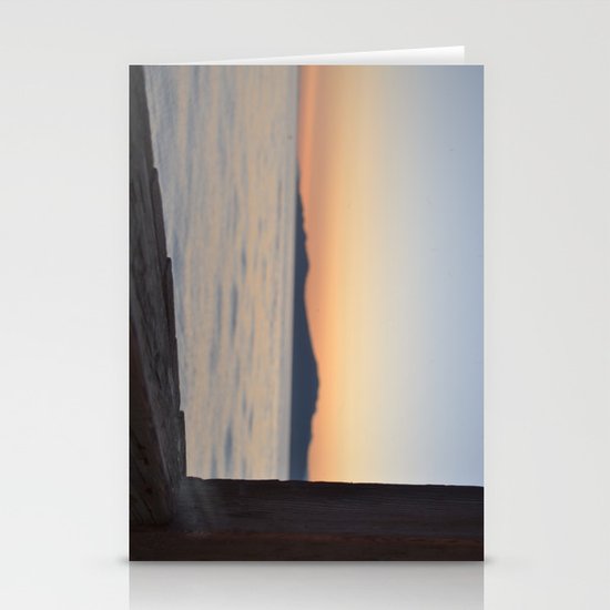 just beyond the ledge Stationery Cards