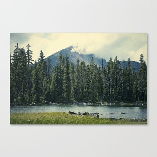 Mt Mcloughlin Canvas Print