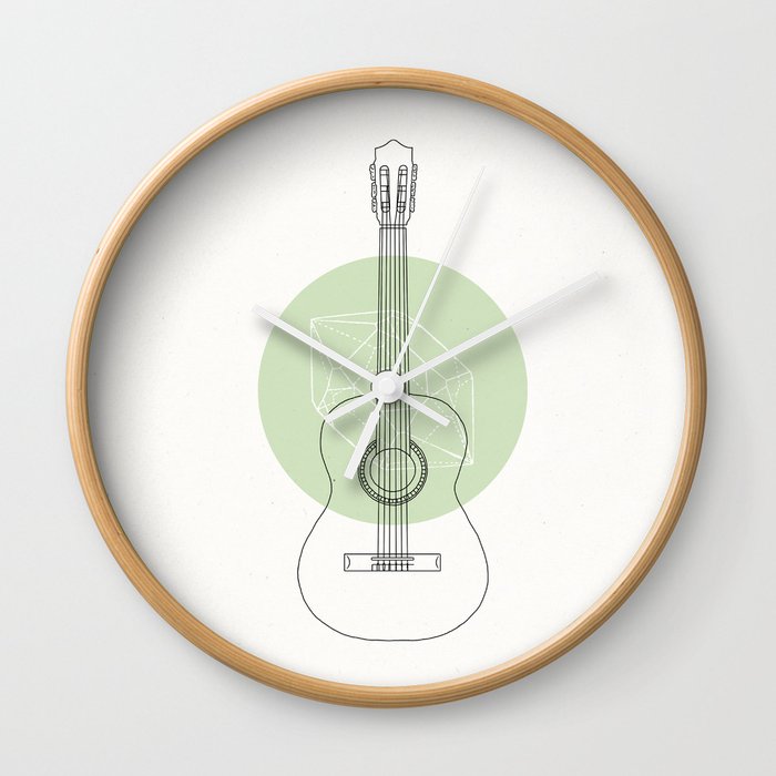 Guitar Wall Clock