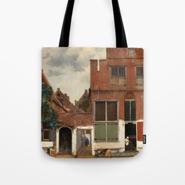 Johannes Vermeer "View on Houses in Delft (also known as 'The Little Street')" Tote Bag