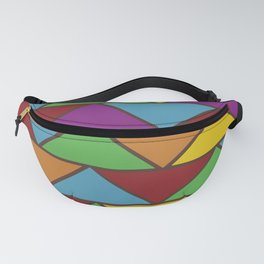 Colorful Triangle V(Ranging Tribuj Pach) Fanny Pack