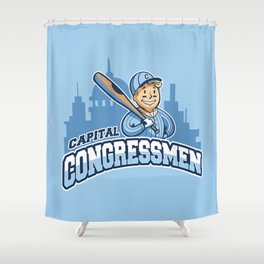 Capital Congressmen Shower Curtain