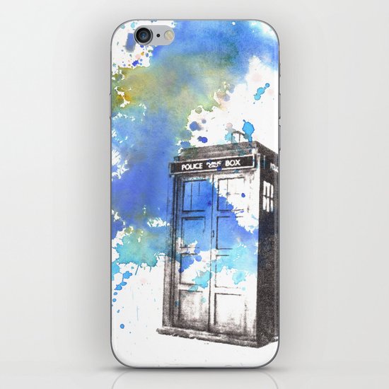 Doctor Who Tardis iPhone & iPod Skin