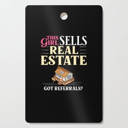 Real Estate Agent Realtor Investing Cutting Board