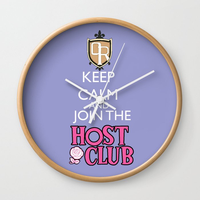 Ouran high school host club Wall Clock
