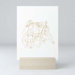 Girl's Night Mini Art Print