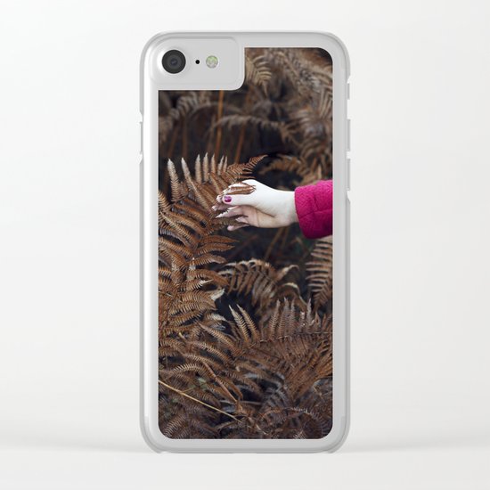 Autumn feel Clear iPhone Case