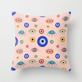 Eyed Throw Pillow