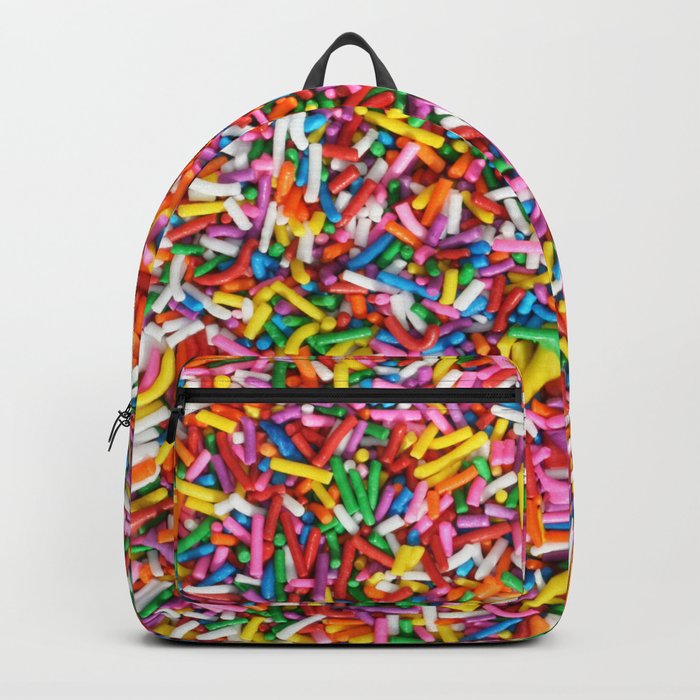Rainbow Sprinkles Sweet Candy Colorful Backpack