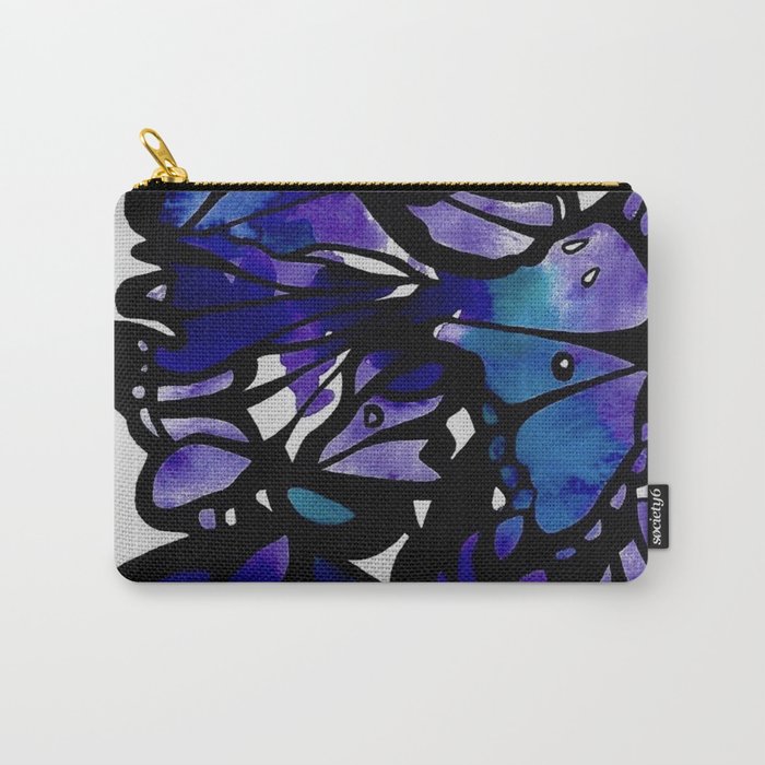 Purple Wing Carry-All Pouch