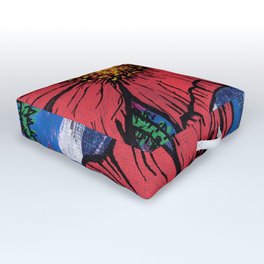 Two Redheads Outdoor Floor Cushion