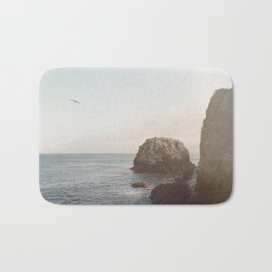 A Break From the Pack in Big Sur Bath Mat