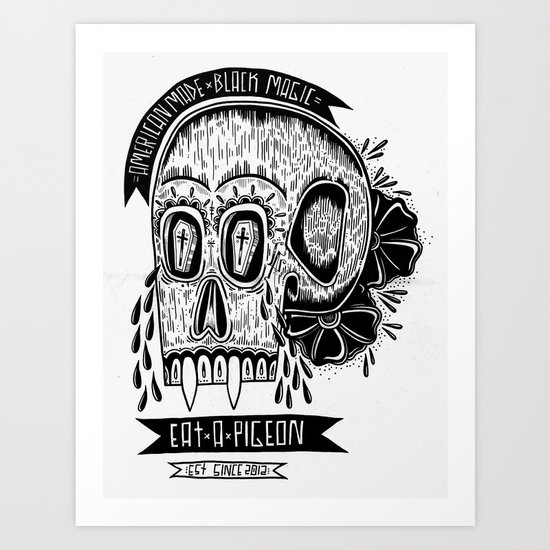 American Made x Black Magic Art Print