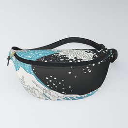 The Great Wave (night version) Fanny Pack