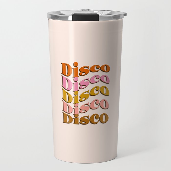Groovy Disco Disco Travel Mug