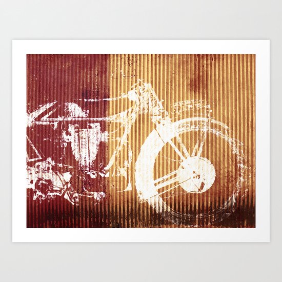 Corrugated Speed Art Print