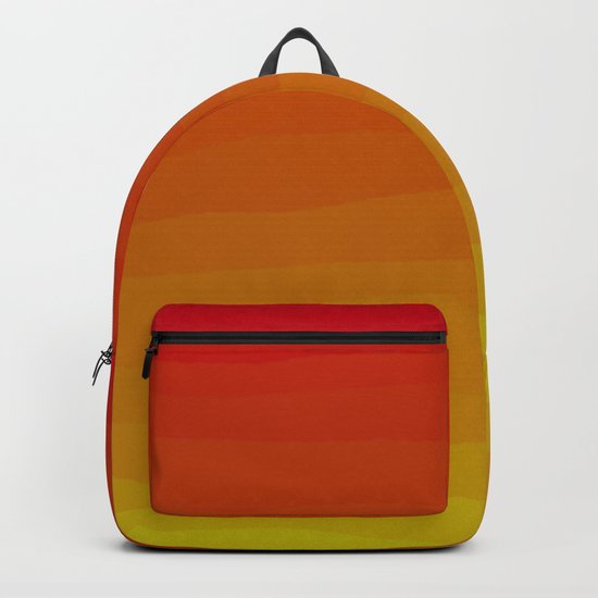 Warm Sunset Gradient Backpack