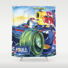 Formula One Series II Shower Curtain