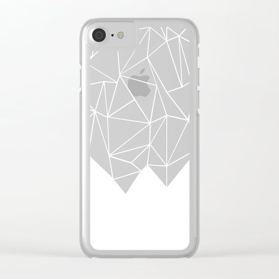 Ab Triangulation Clear iPhone Case