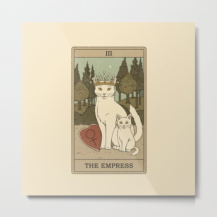 The Empress Metal Print