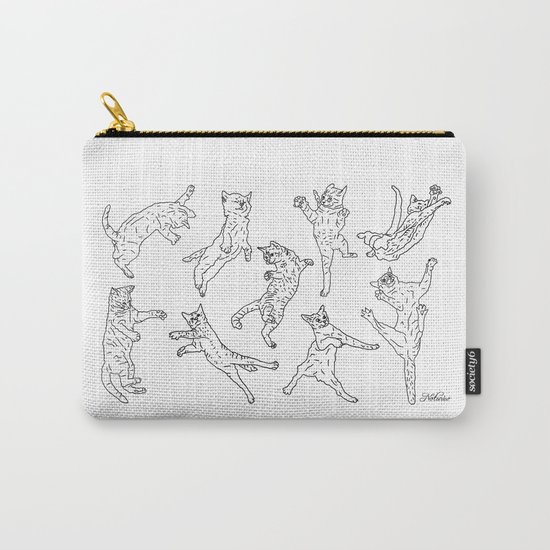 Flying Cats Carry-All Pouch